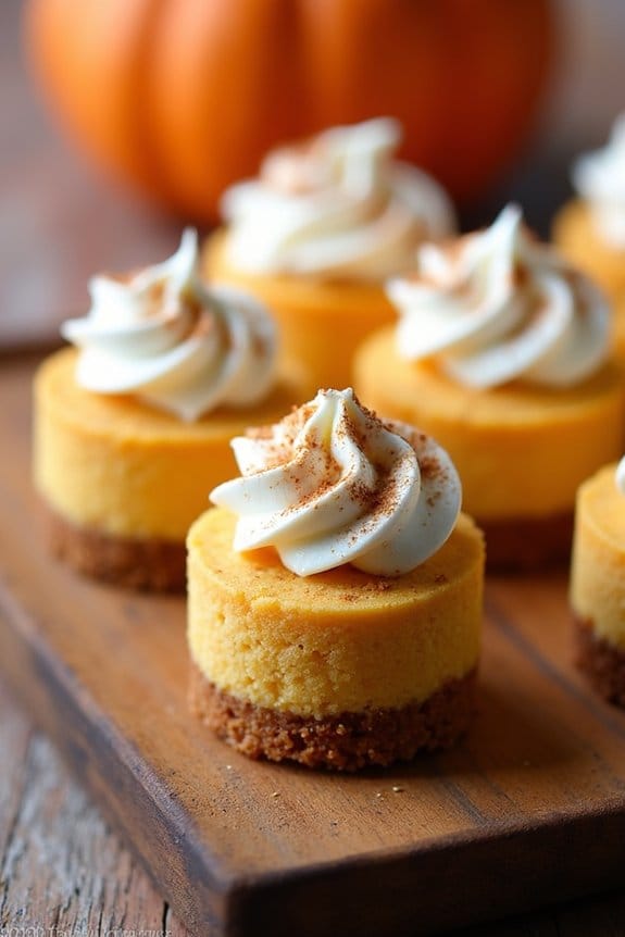 healthy pumpkin cheesecake bites