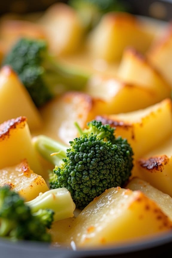 hearty crockpot cheese casserole