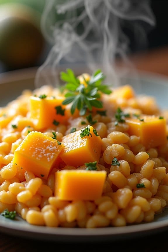 hearty pumpkin risotto recipe