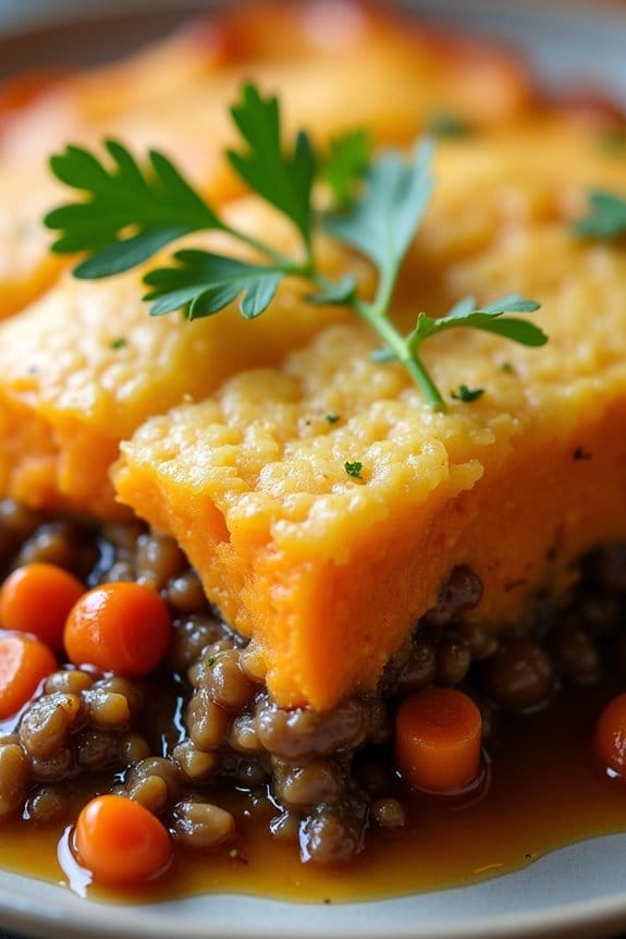 hearty vegetarian holiday centerpiece