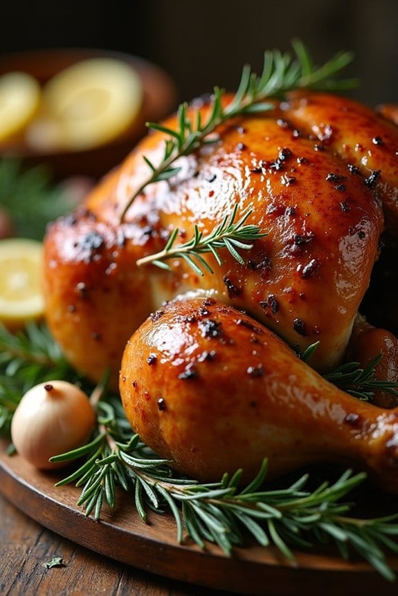 herb butter roast turkey