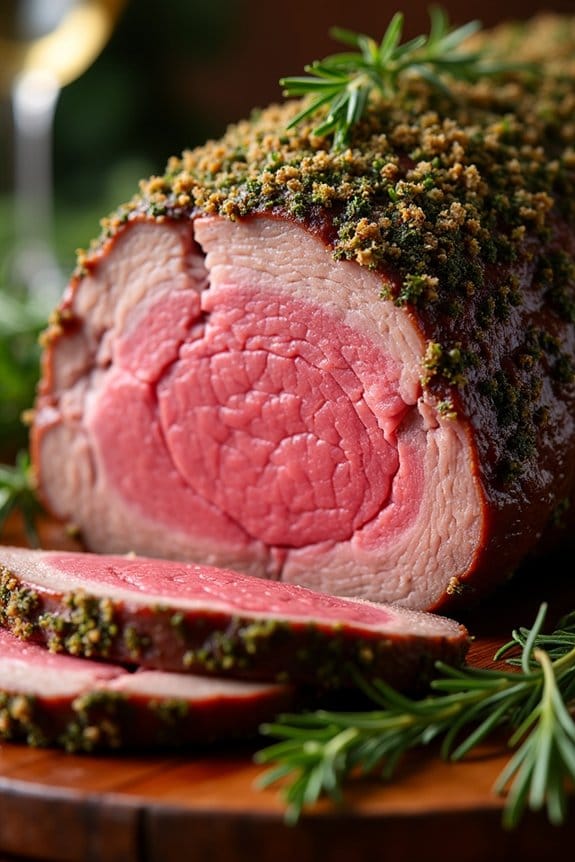 herb crusted prime rib recipe