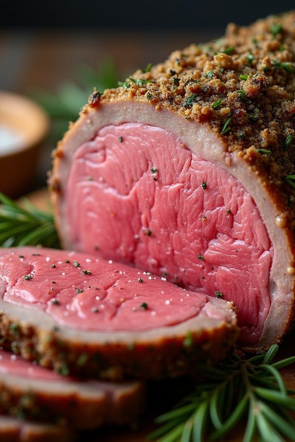 herb crusted prime rib roast