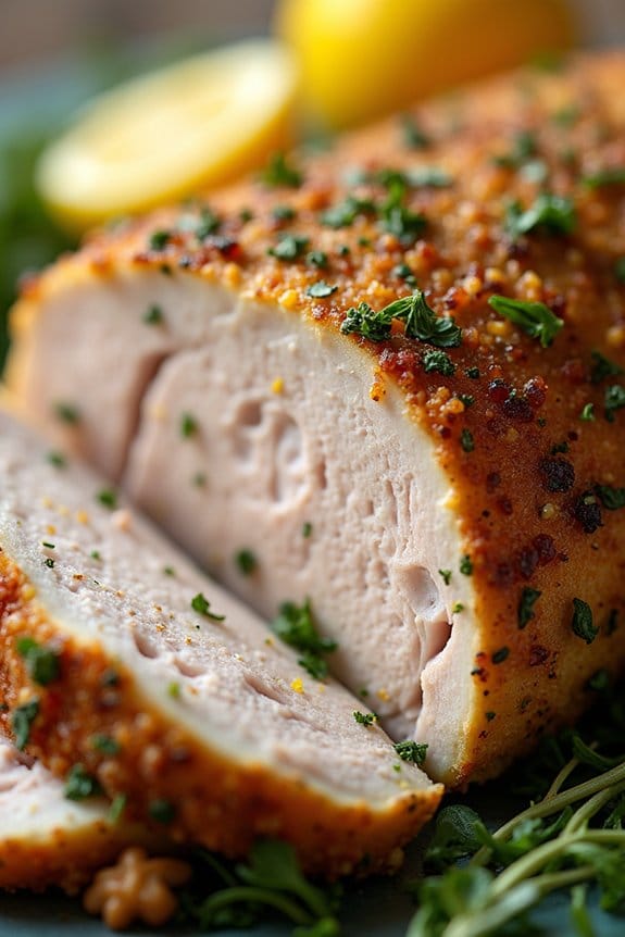 herb crusted turkey breast recipe