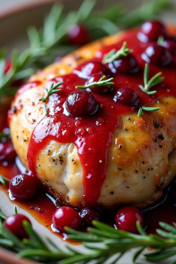 herb roasted turkey with glaze