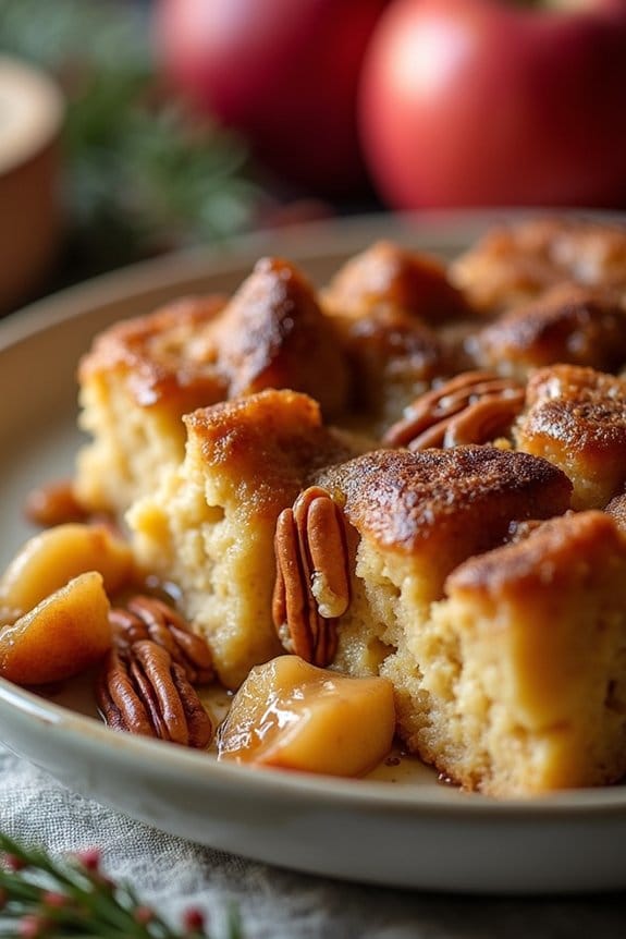 holiday apple pecan dessert