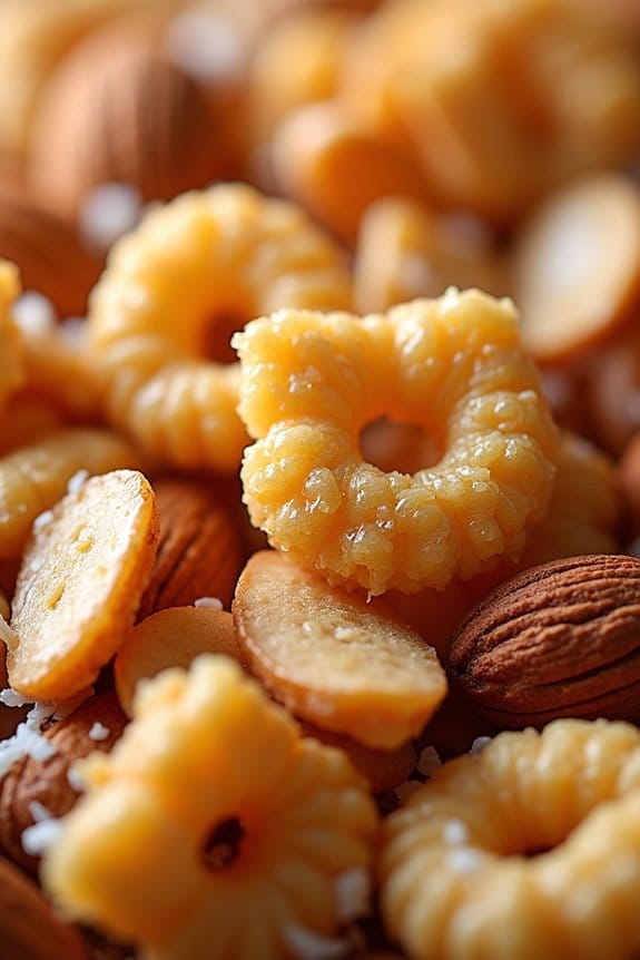 honey almond crunch snack