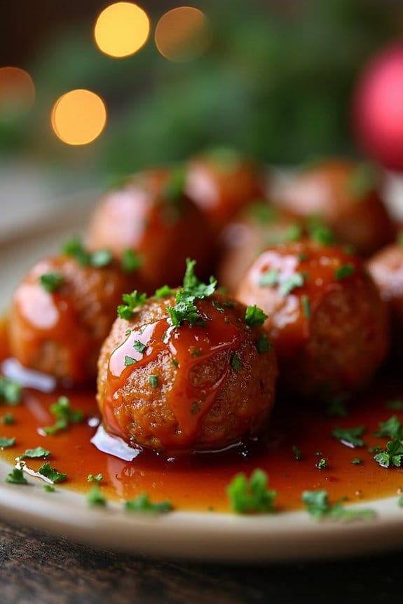 honey garlic meatball recipe