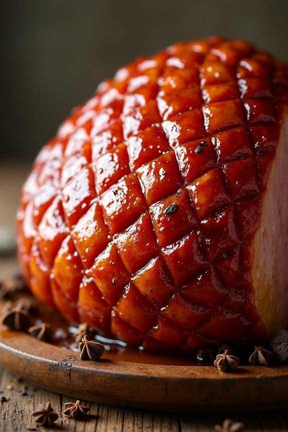 honey glazed baked ham recipe