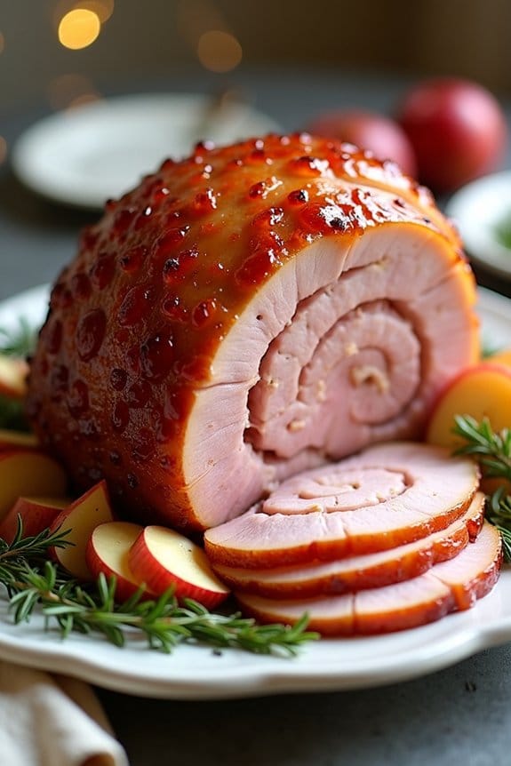 honey glazed spiral ham recipe
