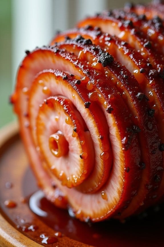 honey glazed spiral ham recipe