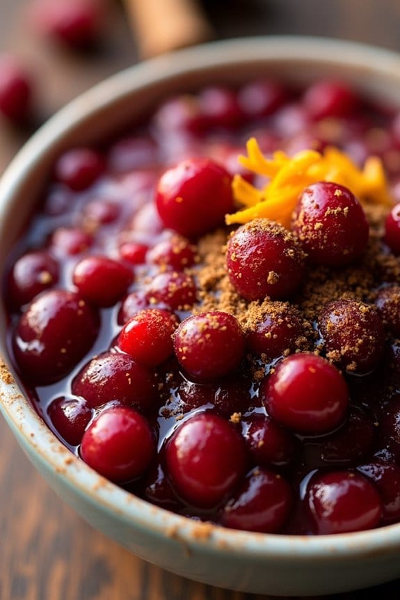 low carb holiday cranberry sauce