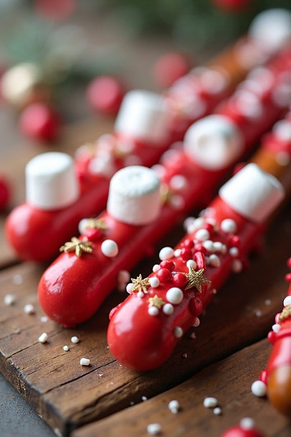 magical holiday pretzel treats