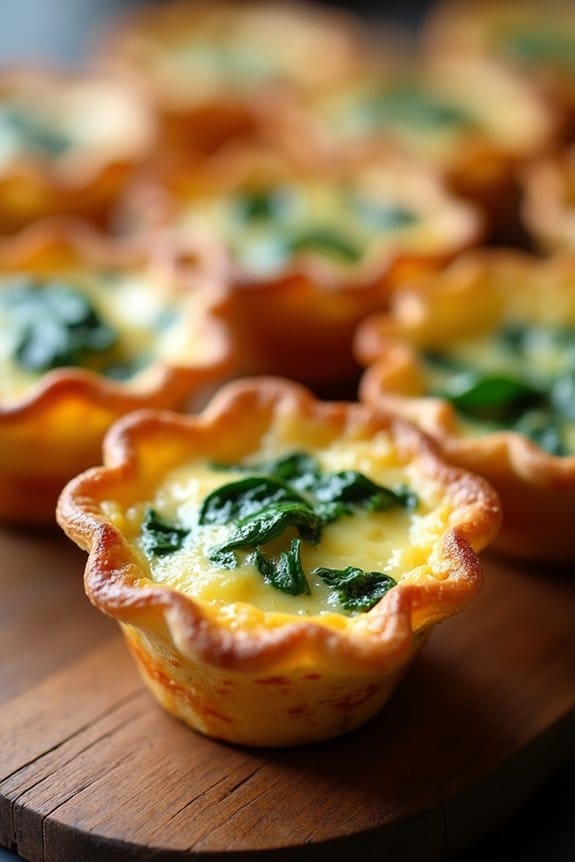 make ahead mini quiches recipe