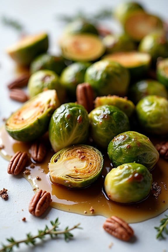 maple glazed brussels sprouts recipe