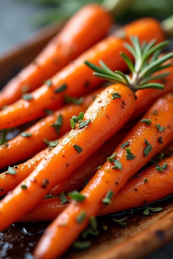 maple glazed carrots recipe