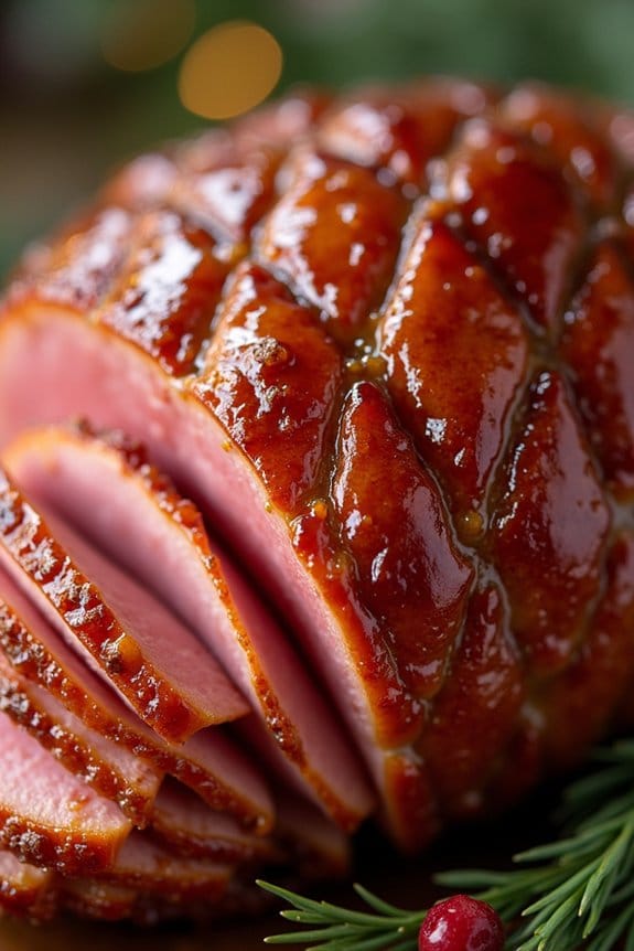 maple glazed holiday ham recipe