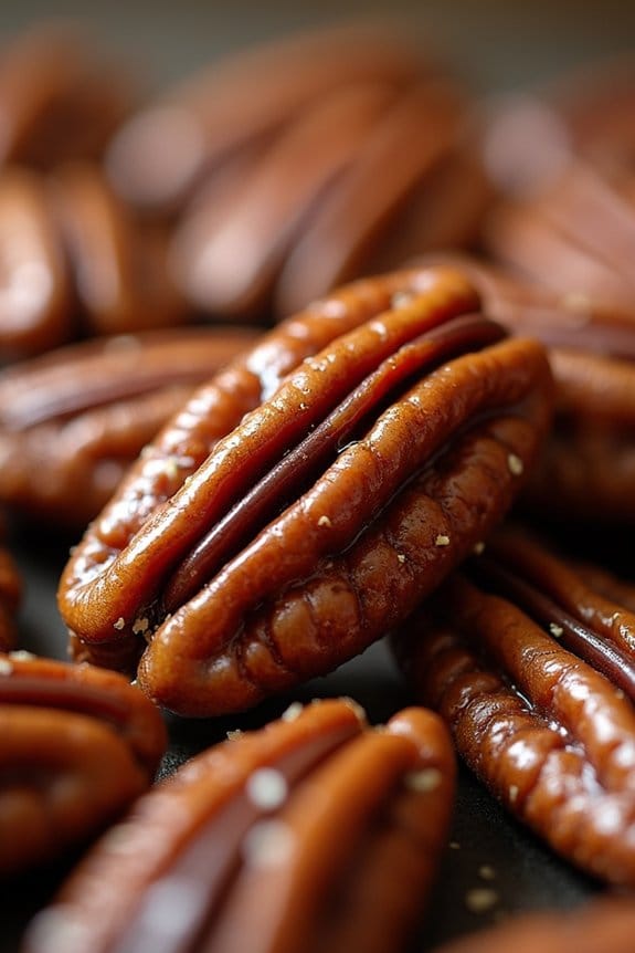 maple glazed pecan appetizer