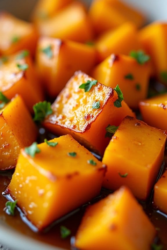 maple roasted butternut squash