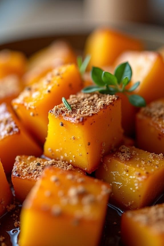 maple roasted butternut squash