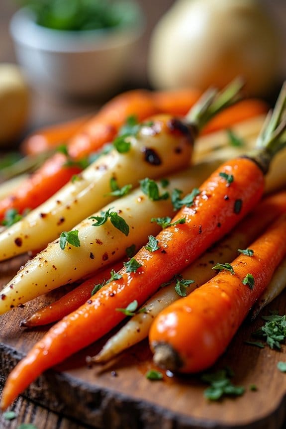 maple roasted vegetable side dish