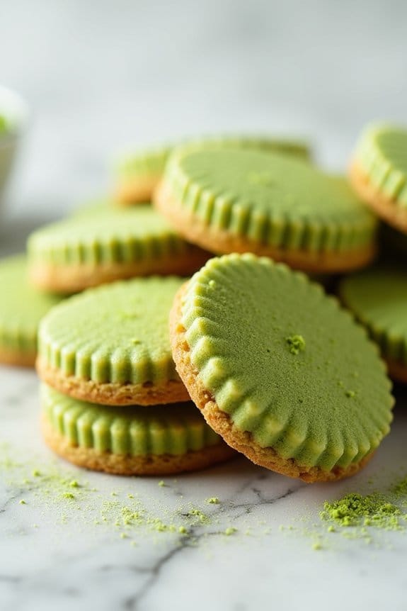 matcha shortbread cookie recipe