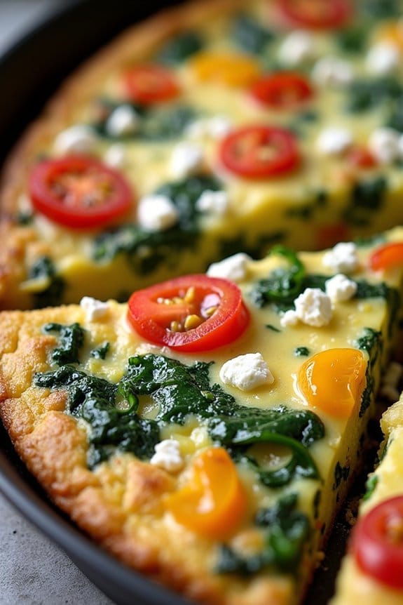 mediterranean vegetable frittata recipe
