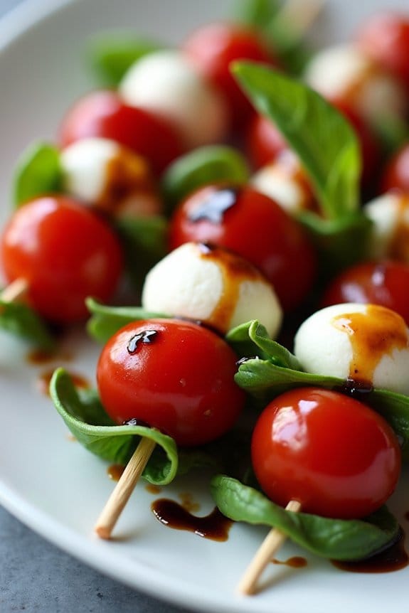 mini caprese skewers recipe