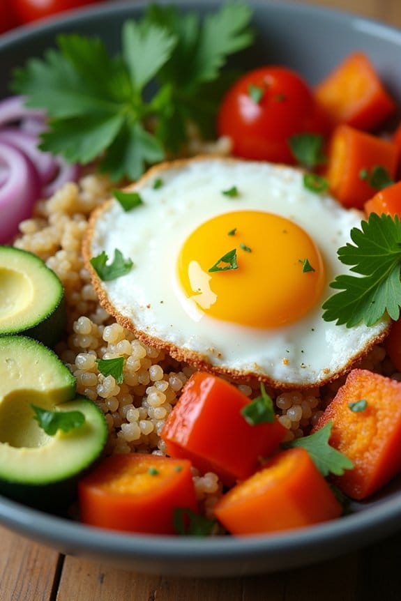 nutritious holiday breakfast bowl