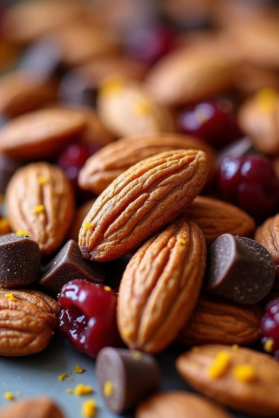 nutritious spiced almond snack
