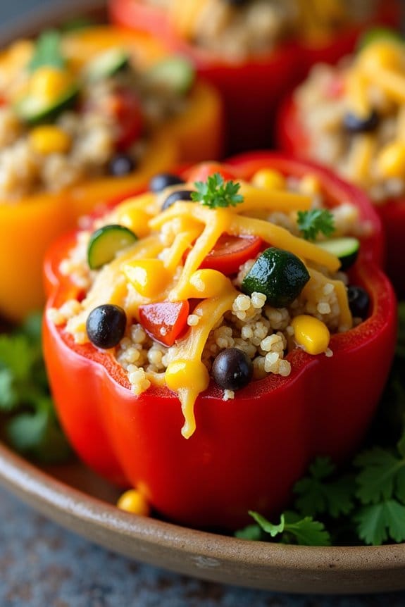 nutritious stuffed bell peppers