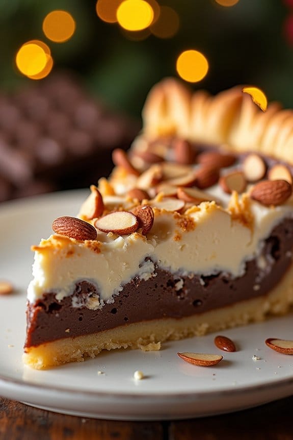 nutty almond joy pie