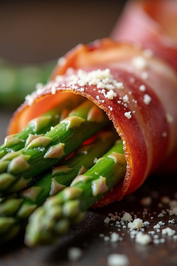 prosciutto wrapped asparagus appetizer