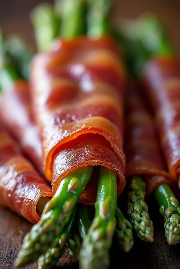 prosciutto wrapped asparagus appetizer
