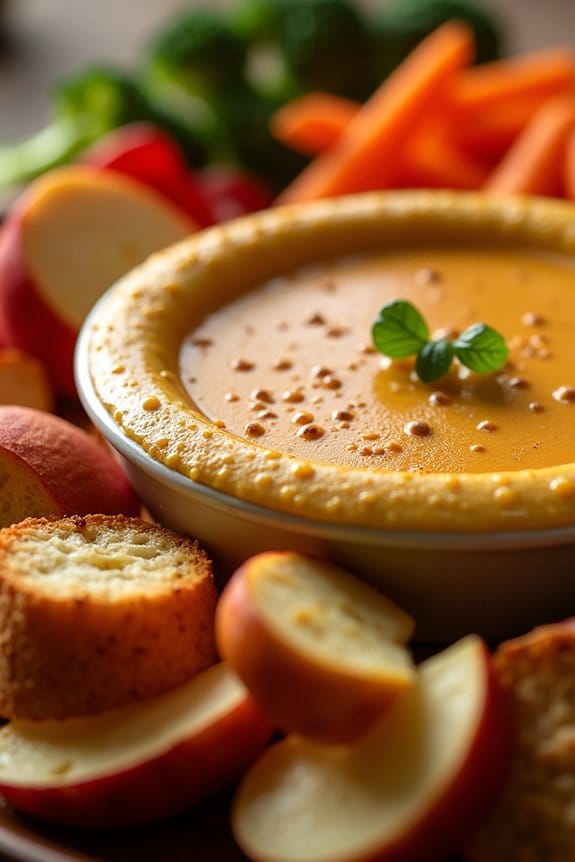 pumpkin spice fondue delight