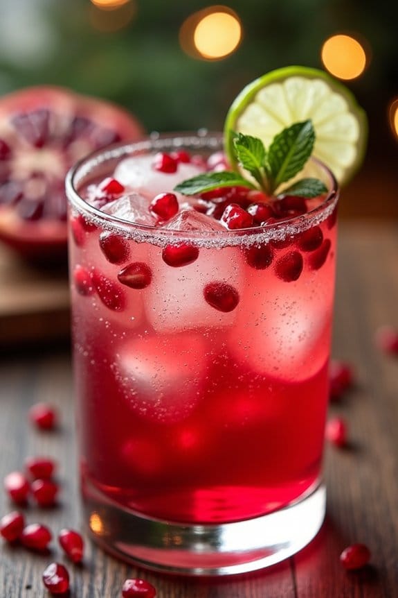 revitalizing festive non alcoholic beverage