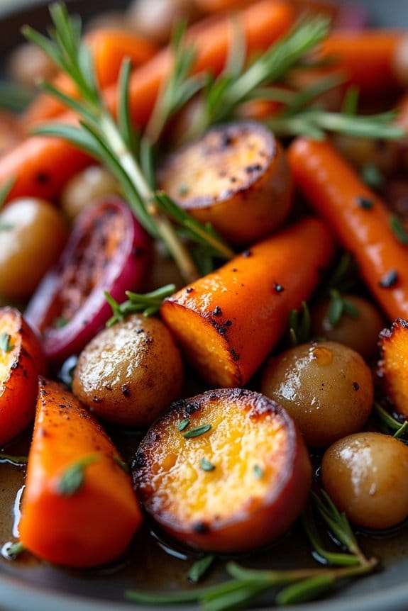roasted root vegetable medley