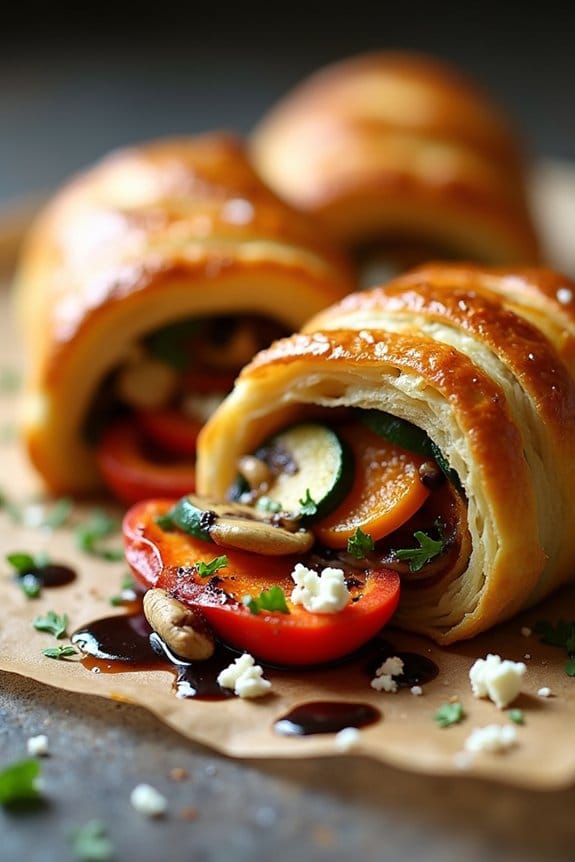 roasted vegetable wellington recipe