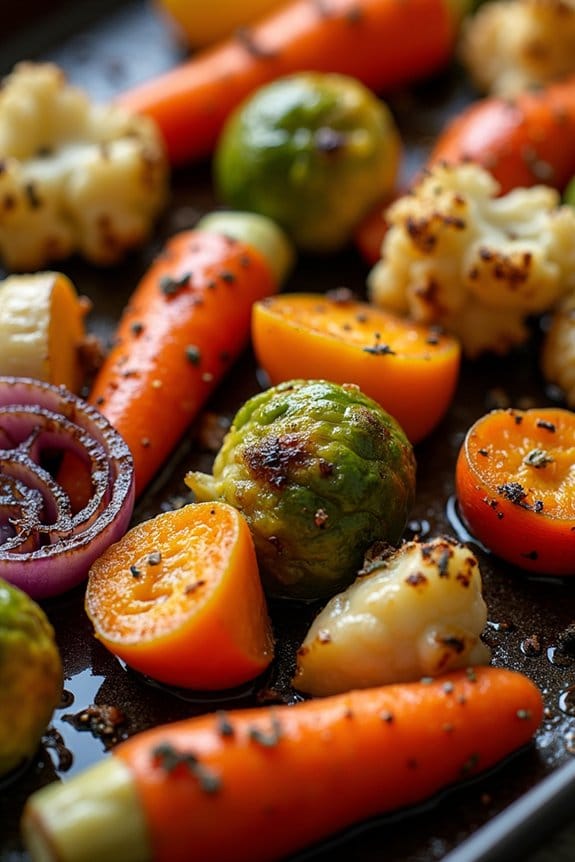roasted winter vegetables medley