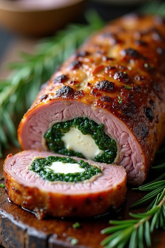 savory stuffed lamb recipe