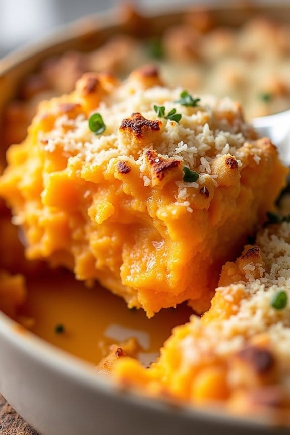 savory sweet potato casserole