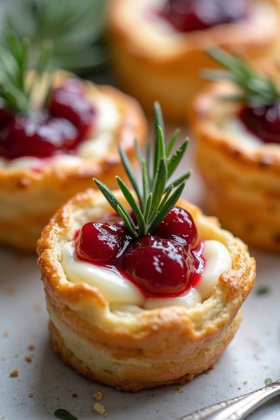 savory sweet puff pastry bites