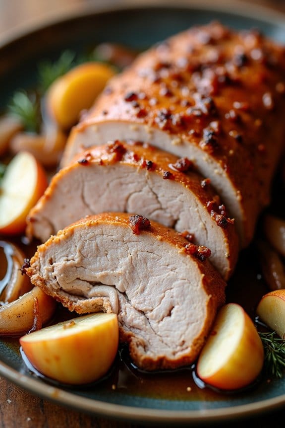 slow cooker apple cider pork