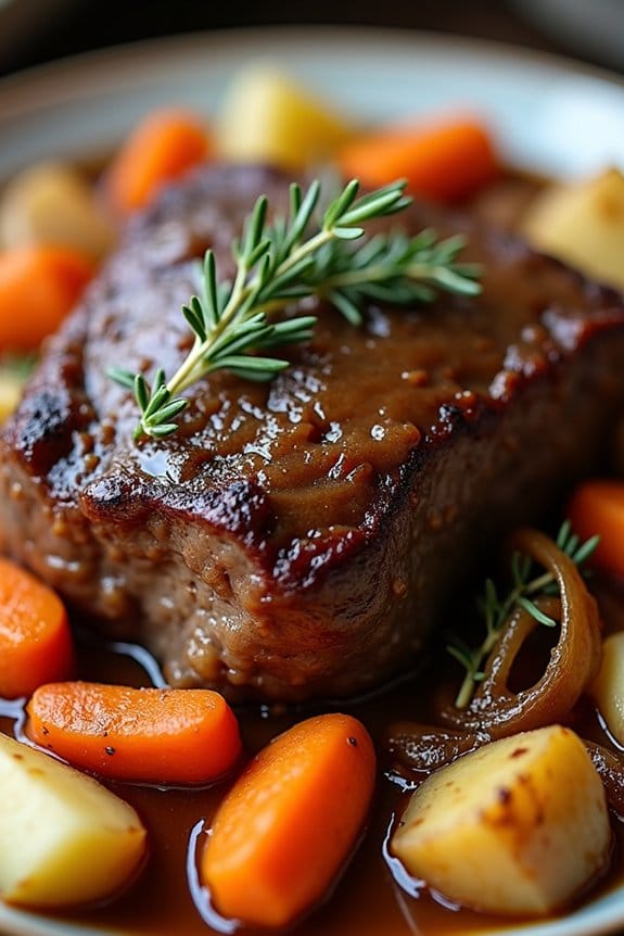 slow cooker beef pot roast