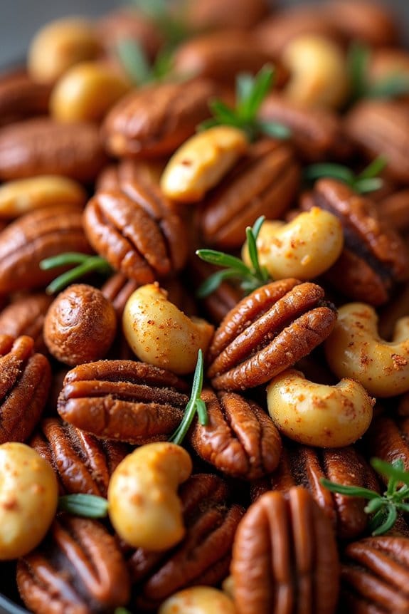 spiced nut mix recipe