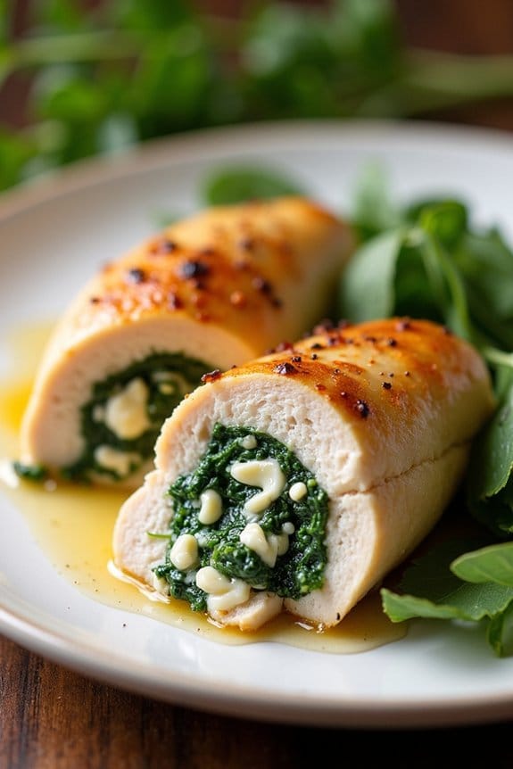 spinach and feta chicken