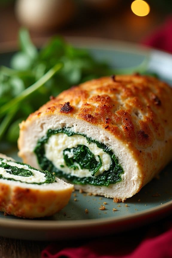 spinach feta chicken delight