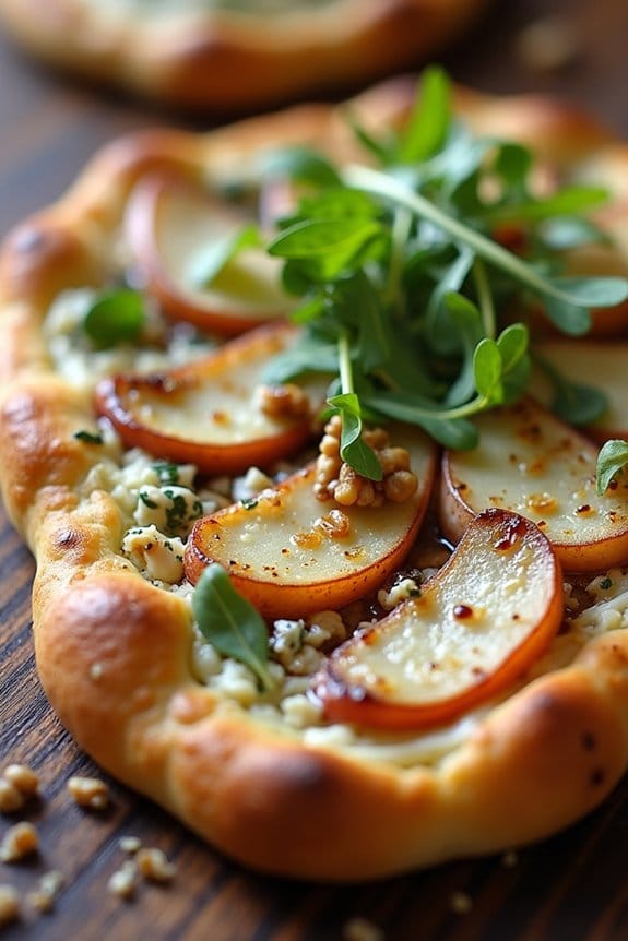 sweet and savory flatbread
