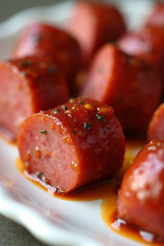 sweet and spicy appetizer bites