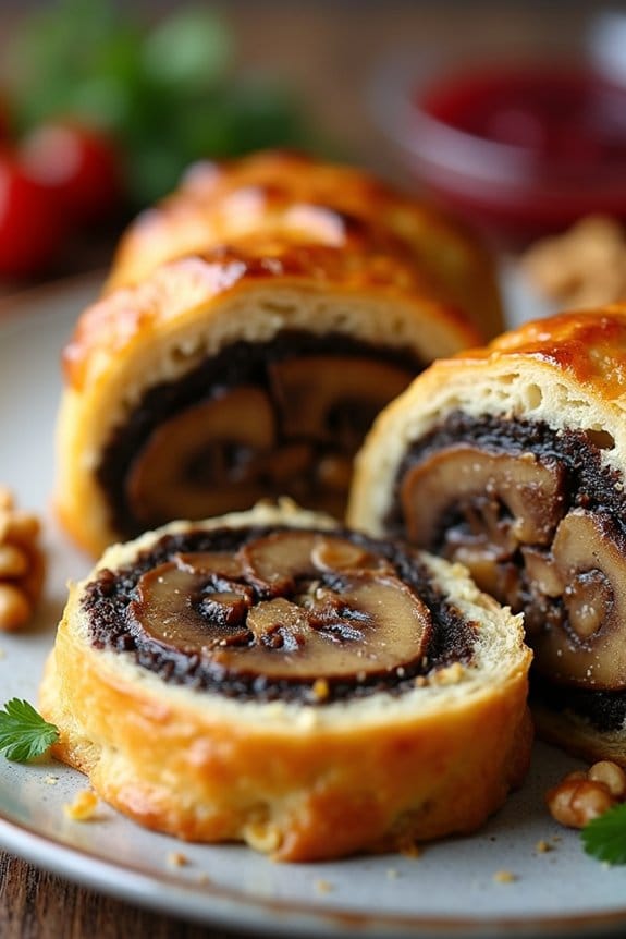 vegan mushroom wellington recipe
